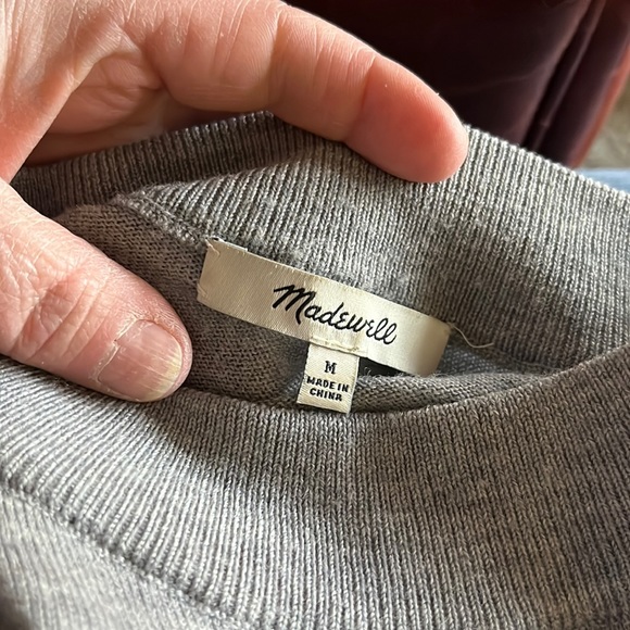 💥50% sale💥Madewell wool sweater size M. E#162 - Picture 5 of 7